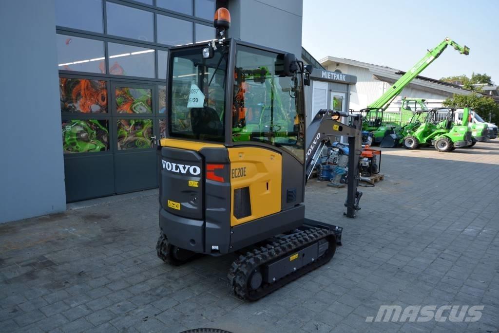 Volvo EC 20 E Mini kotrók < 7t