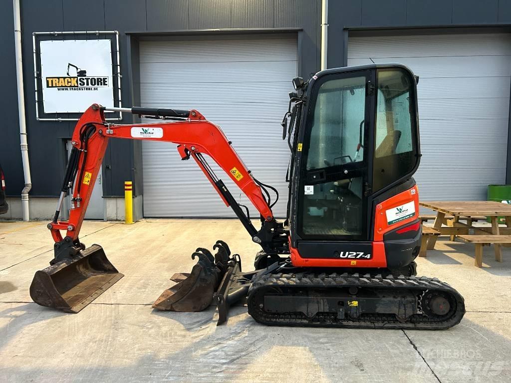 Kubota U 27-4 Mini kotrók < 7t