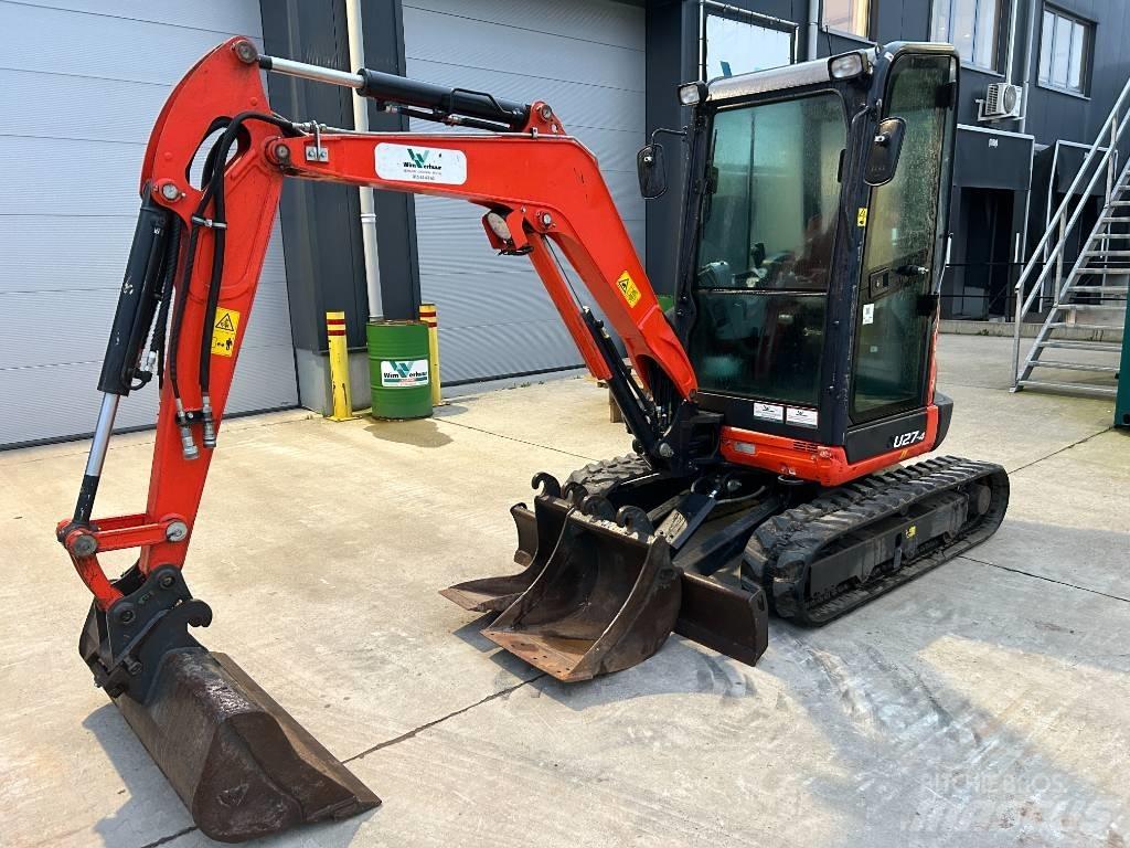 Kubota U 27-4 Mini kotrók < 7t