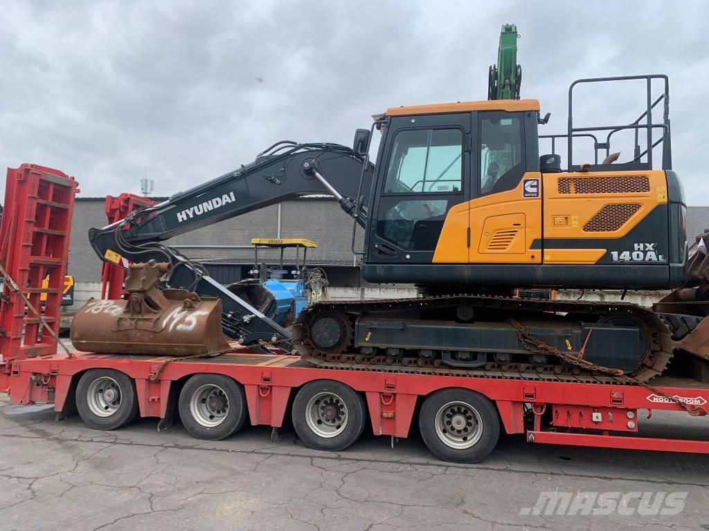 Hyundai HX 140 AL Lánctalpas kotrók