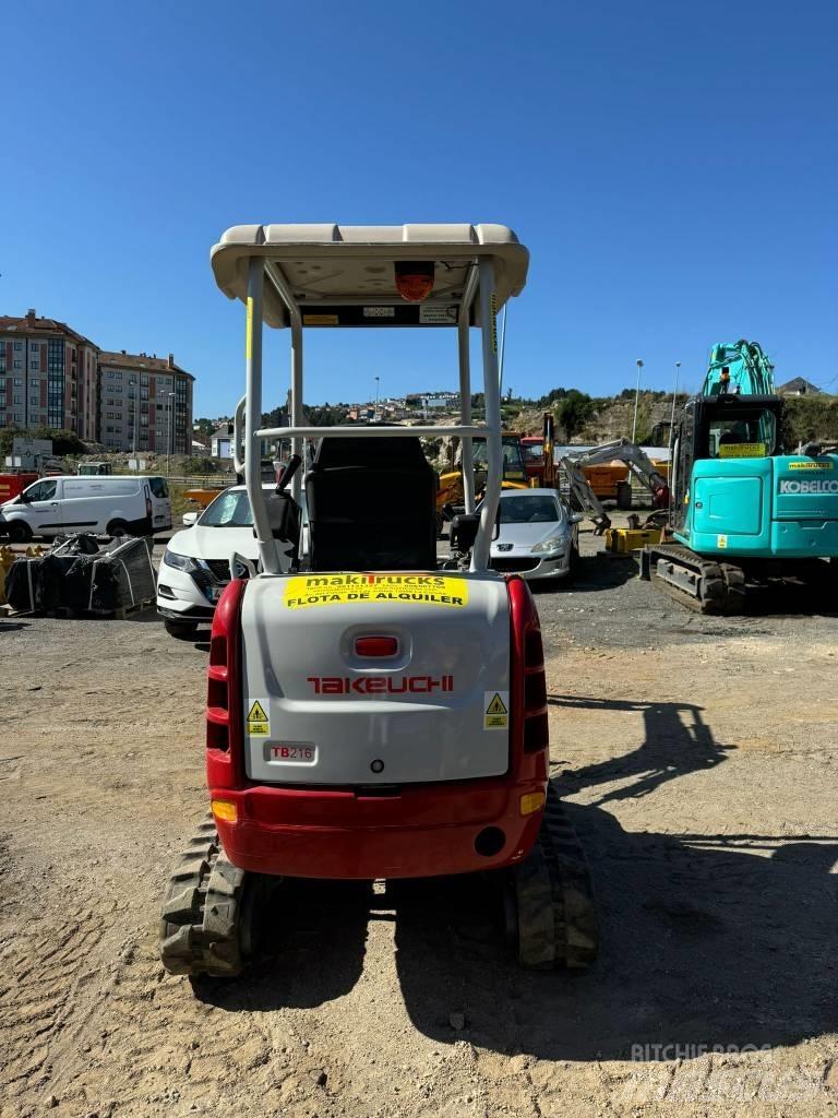 Takeuchi TB216 Mini kotrók < 7t