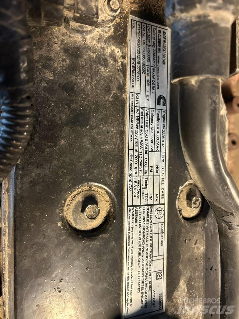 Cummins QSB 6.7 Hulladékkezelő gépek