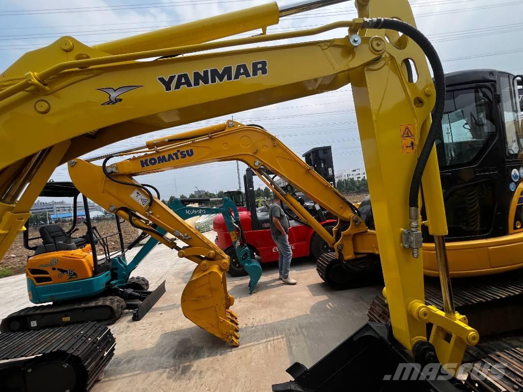 Yanmar Vio 55-5 B Mini kotrók < 7t