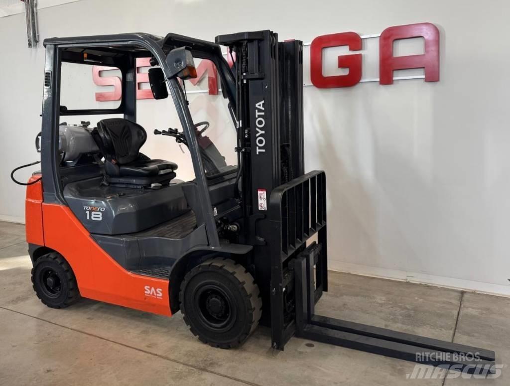 Toyota 10846 - 8FGF18 Gázüzemű targoncák
