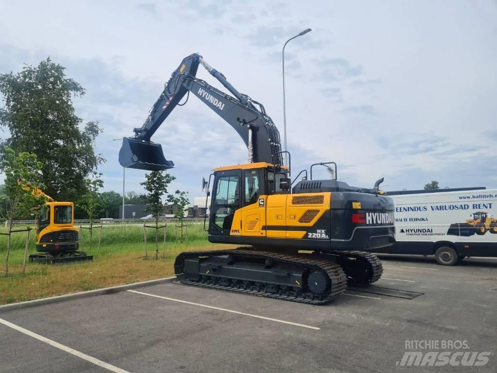 Hyundai HX220AL Lánctalpas kotrók