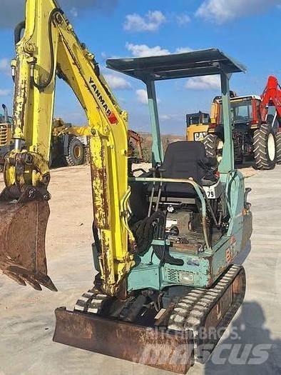 Yanmar B17 Mini kotrók < 7t