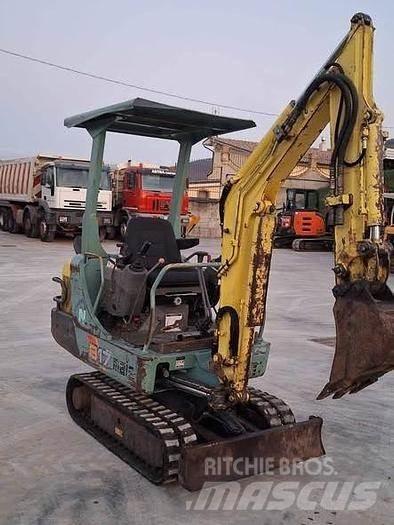 Yanmar B17 Mini kotrók < 7t
