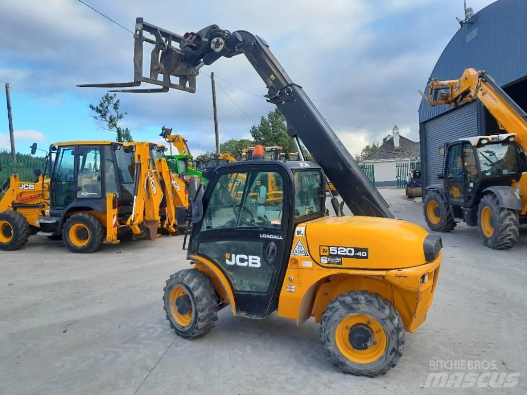 JCB 520-40 Teleszkópos mezőgazdasági rakodók