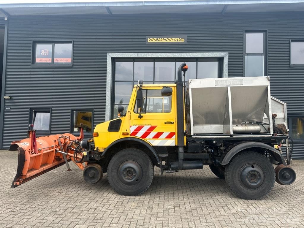 Unimog U1400 Rail Homok és Sószórók