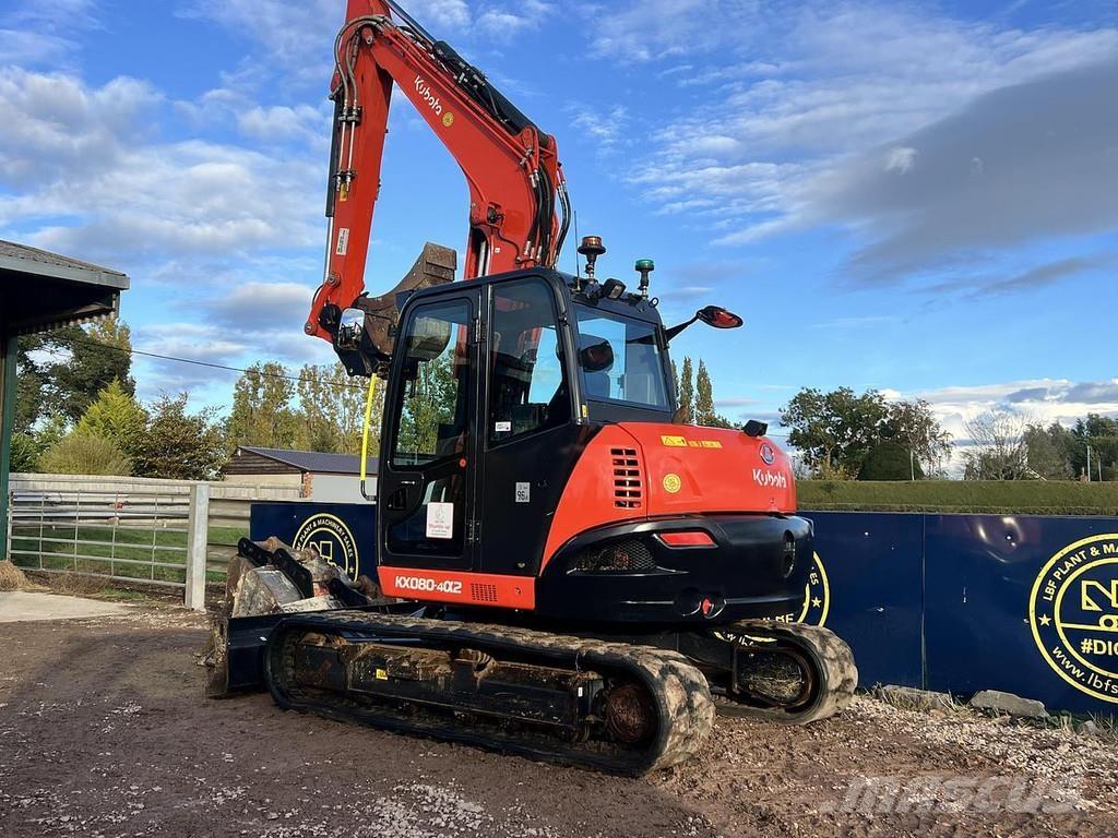 Kubota KX080-4a2 Speciális kotrók