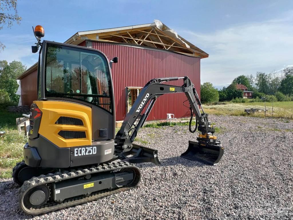 Volvo ECR 25 D Mini kotrók < 7t