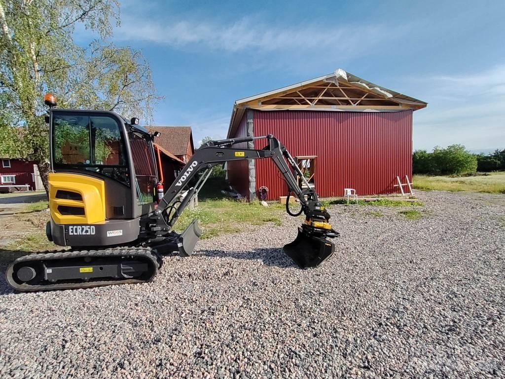 Volvo ECR 25 D Mini kotrók < 7t