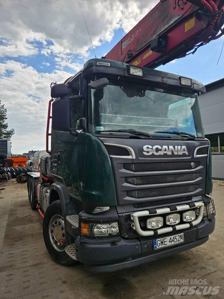 Scania R 560 Rönkszállító teherautók