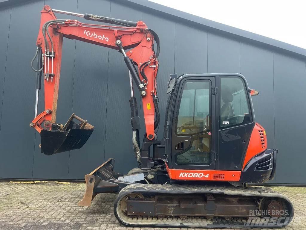 Kubota Kx080-4 Közepes (midi) kotrók 7 t - 12 t