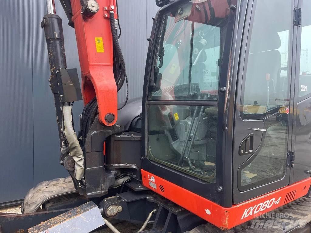 Kubota Kx080-4 Közepes (midi) kotrók 7 t - 12 t