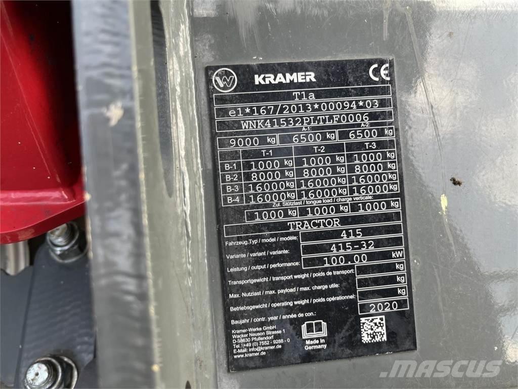 Kramer KT356 Teleszkópos mezőgazdasági rakodók