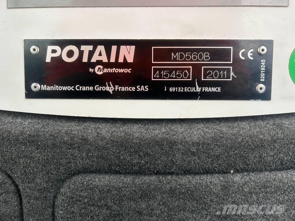 Potain MD560B-M25 Torony daruk