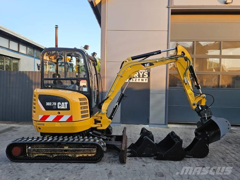 CAT 302.7 D CR Mini kotrók < 7t