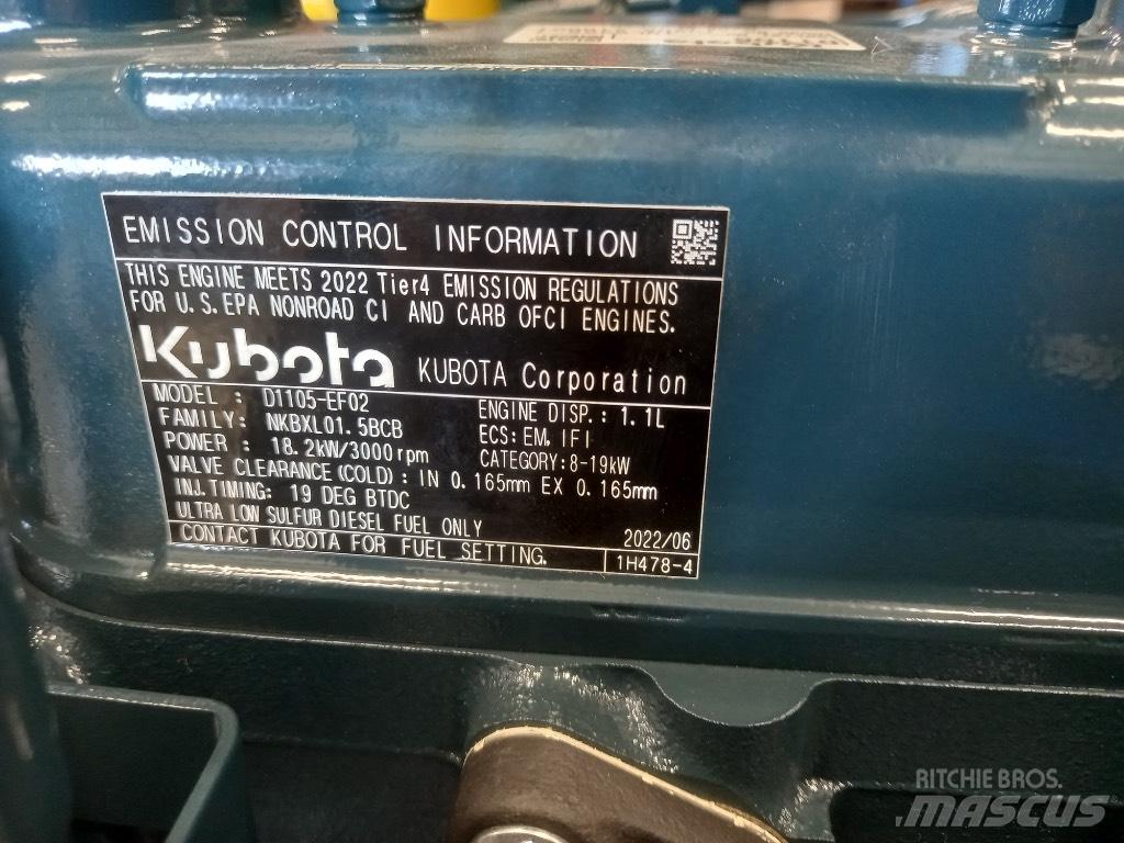 Kubota D 1105 Motorok