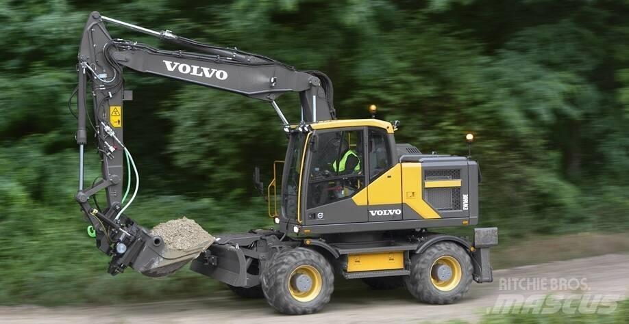 Volvo EW 160 Gumikerekes kotrók