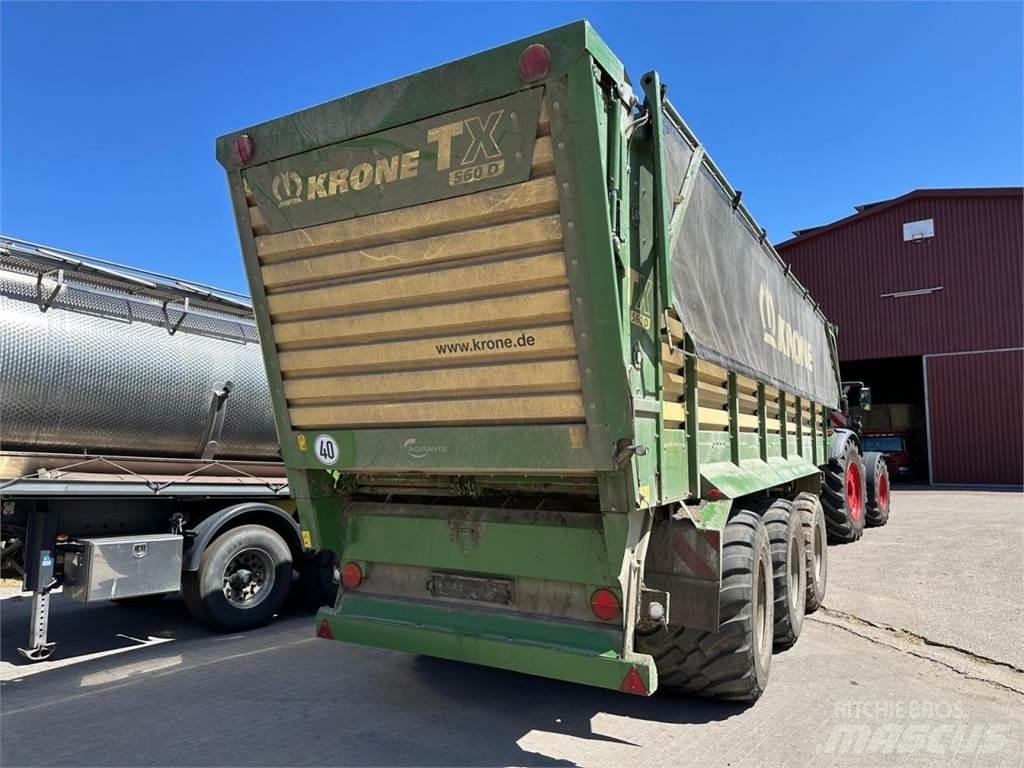 Krone TX 560D Gabona átrakó kocsik