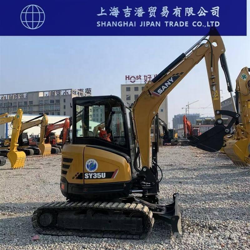 Sany SY 35 U Mini kotrók < 7t