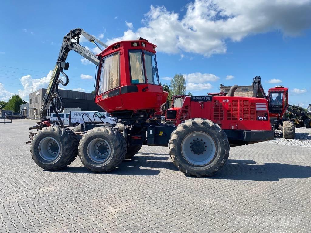 Komatsu 911.5 Betakarítók