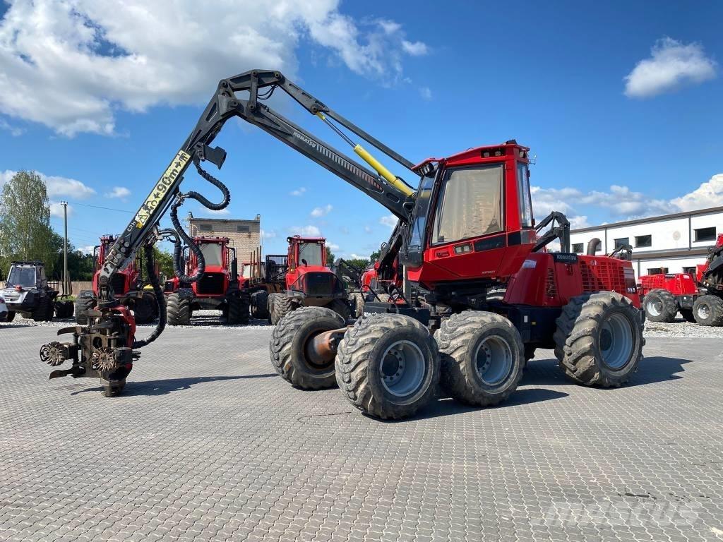 Komatsu 911.5 Betakarítók