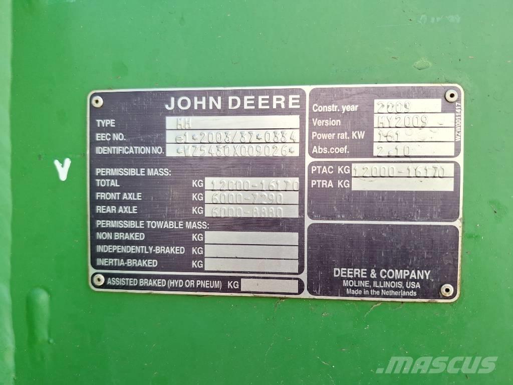John Deere 5430i Önjáró trágyaszórók