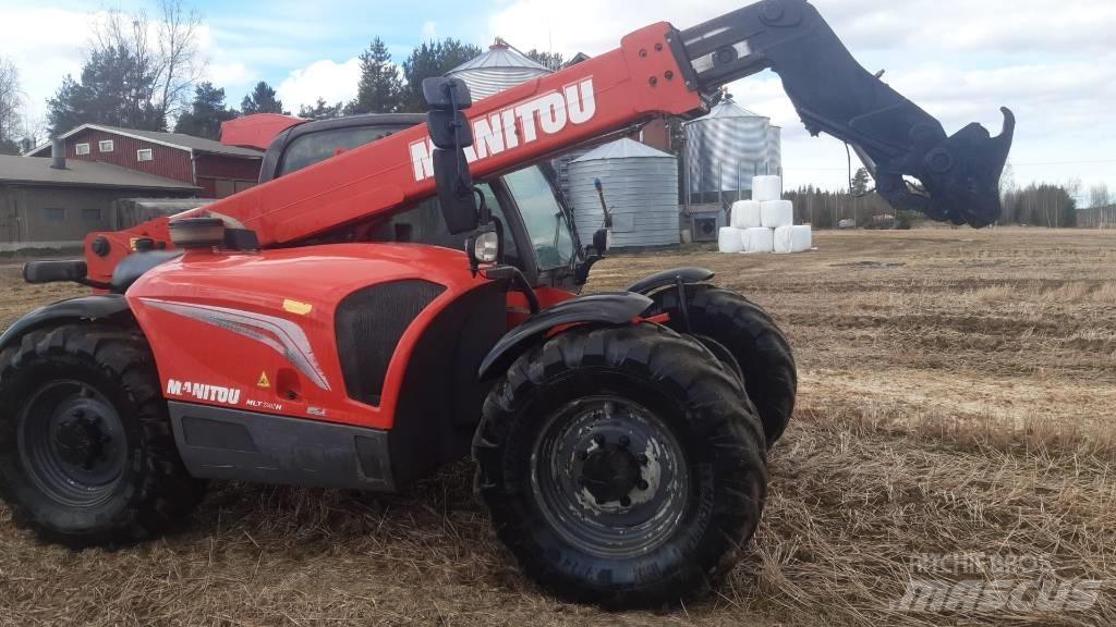 Manitou 741 Teleszkópos mezőgazdasági rakodók