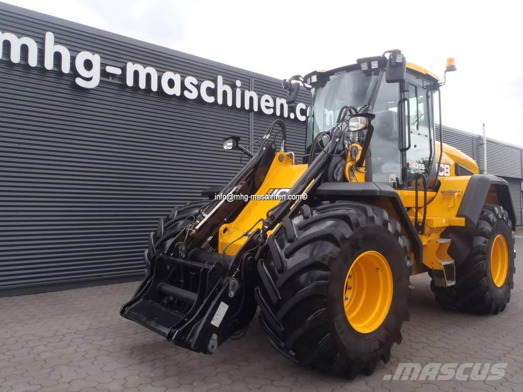 JCB 435 S Gumikerekes homlokrakodók