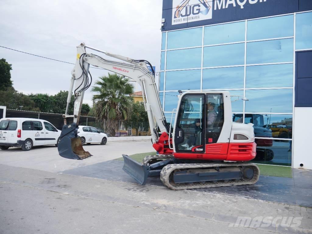 Takeuchi TB 290 Közepes (midi) kotrók 7 t - 12 t