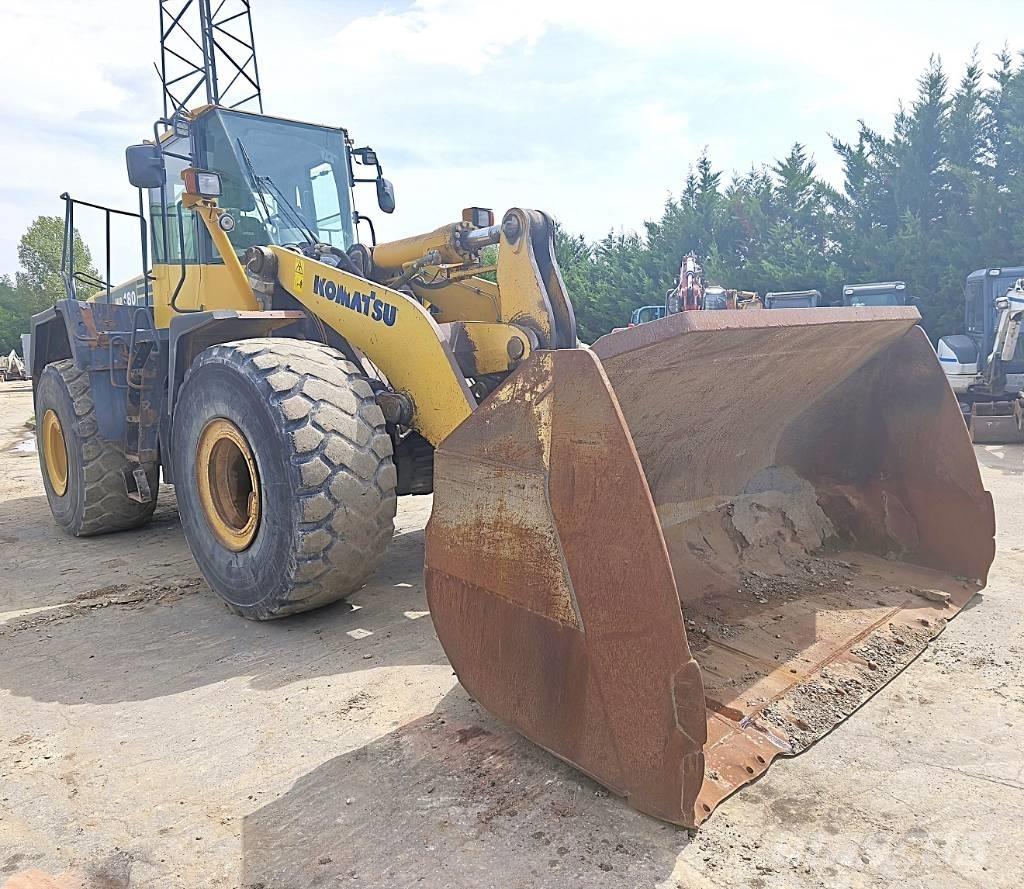 Komatsu WA 480-6 Gumikerekes homlokrakodók
