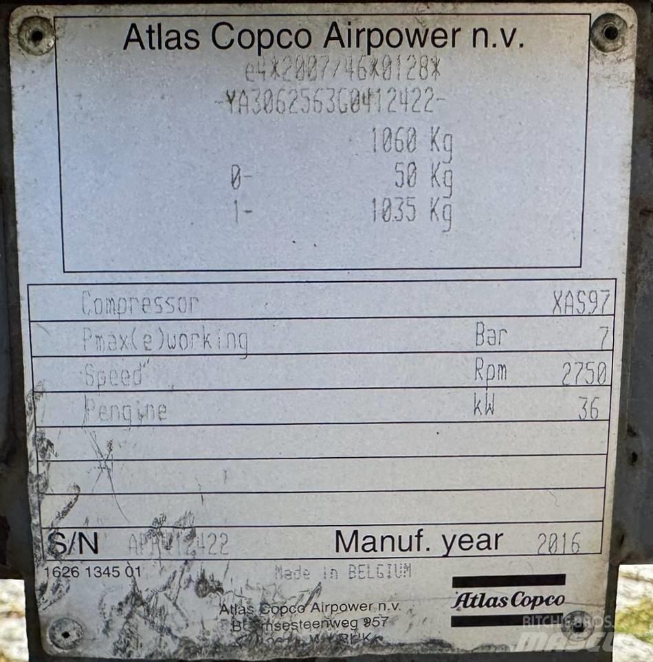 Atlas Copco XAS97 Kompresszorok