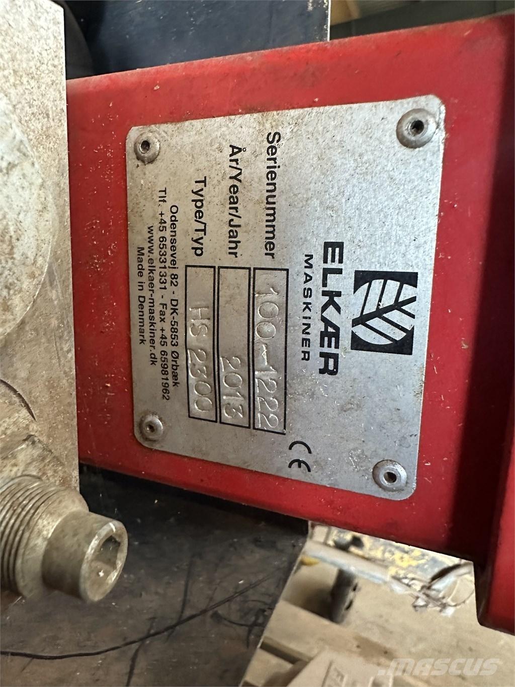 Elkær HS 2300 Sövényvágók