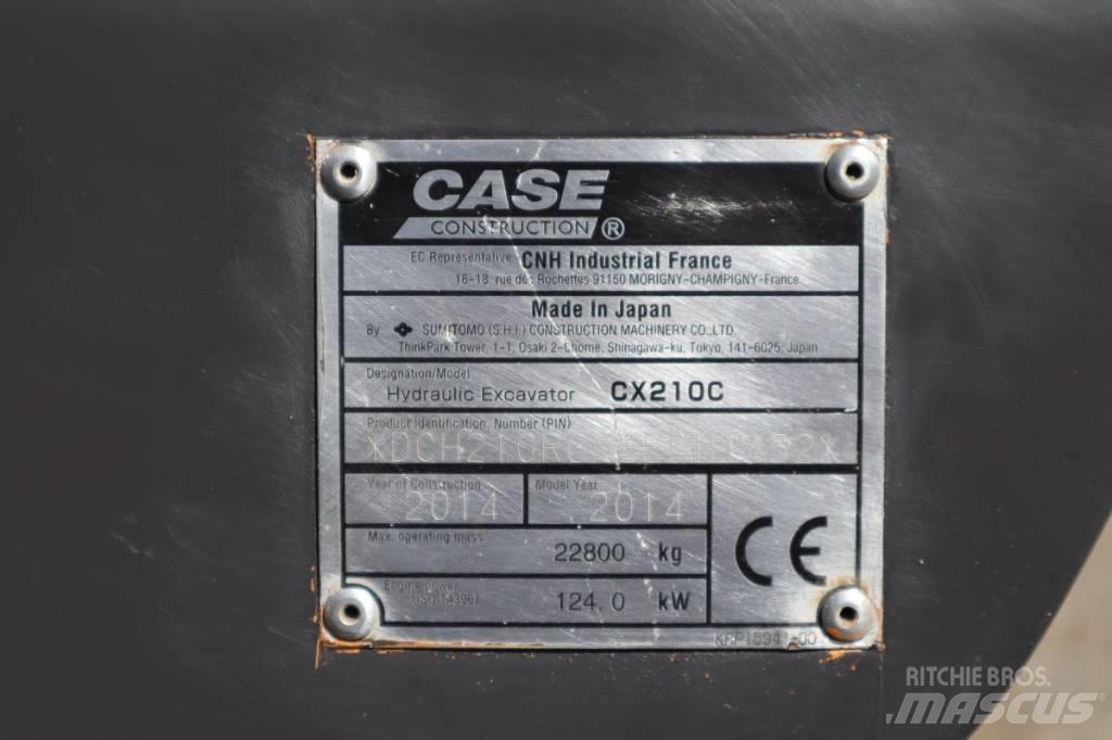 CASE CX210C Lánctalpas kotrók