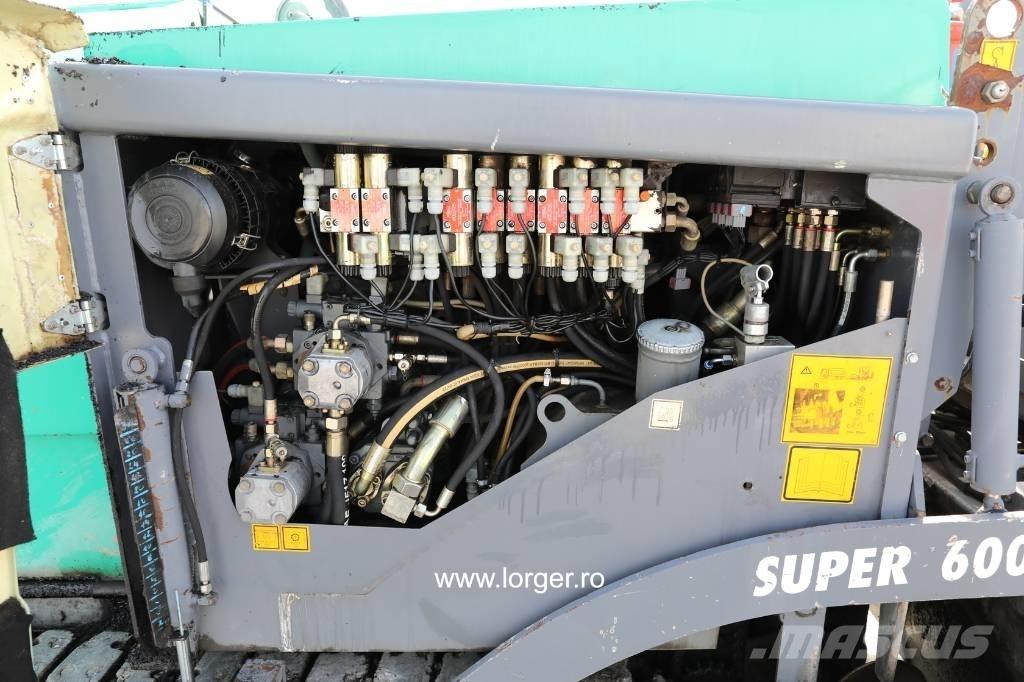 Vögele Super 600 Aszfalt terítõ gépek