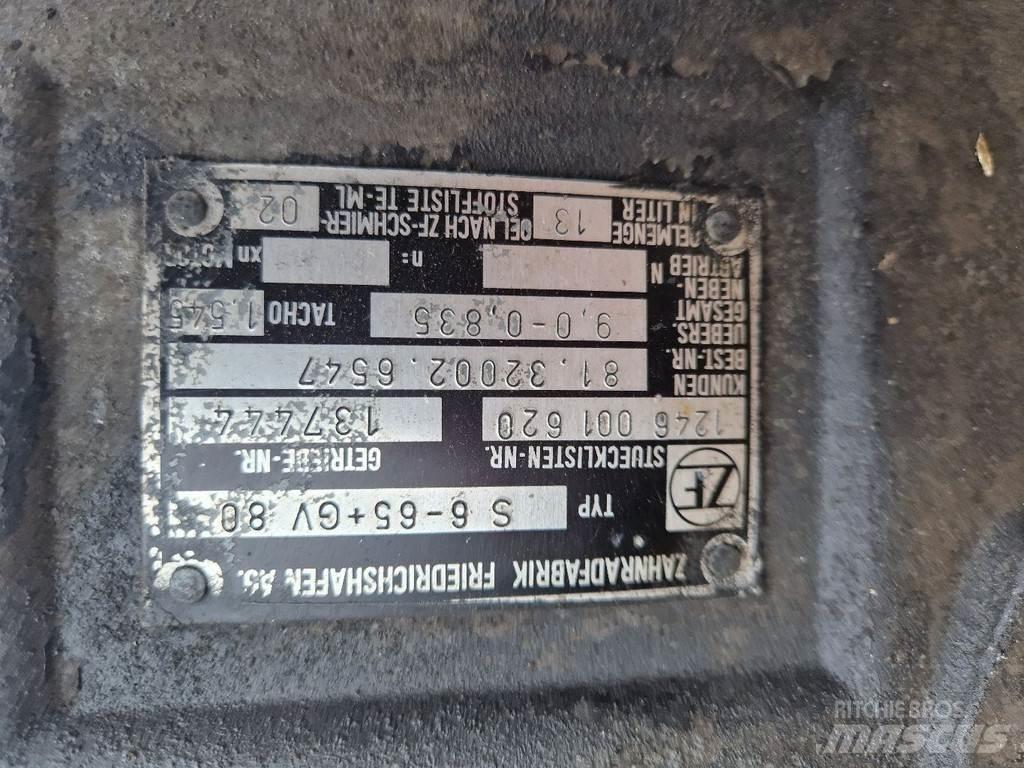 ZF S6-65+GV-80 Hajtóművek