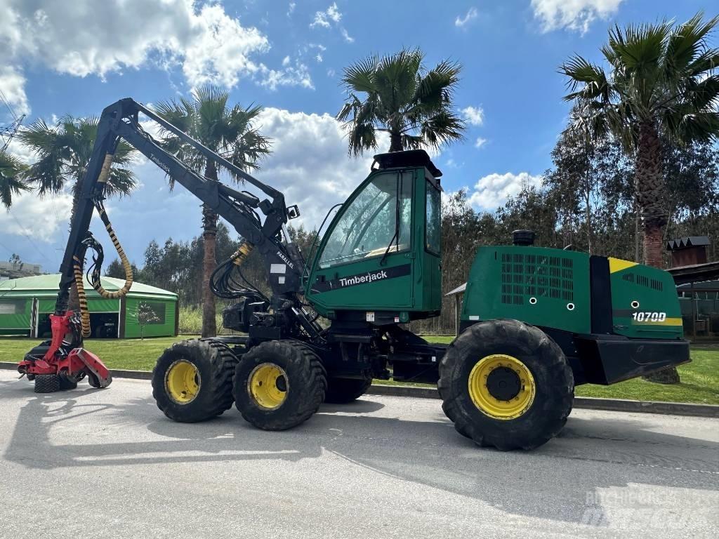 Timberjack 1070D Betakarítók