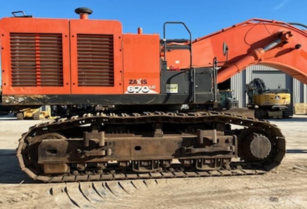 Hitachi ZX670LC-6 Lánctalpas kotrók
