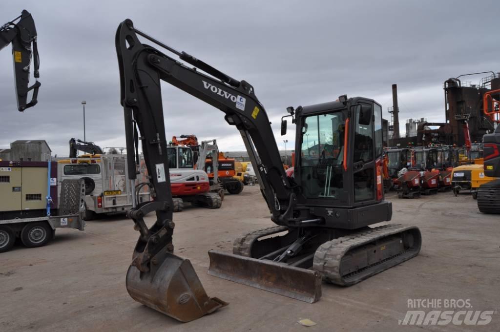 Volvo ECR50F Mini kotrók < 7t
