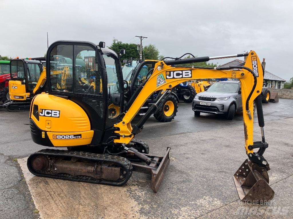 JCB 8026 CTS Mini kotrók < 7t