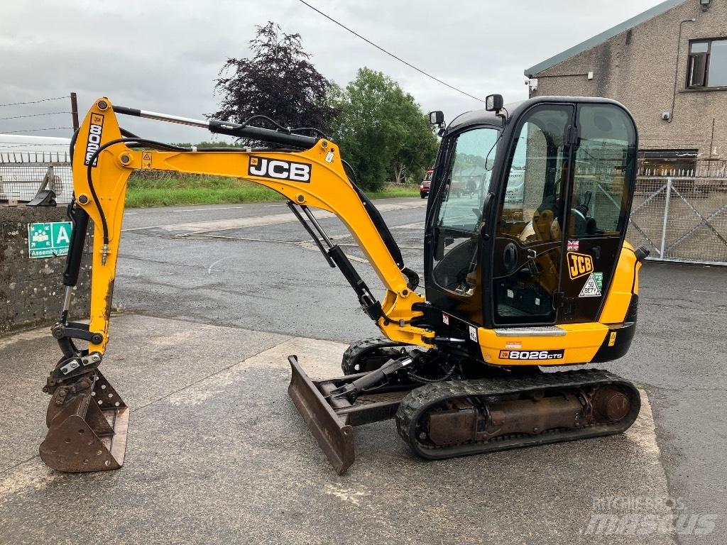 JCB 8026 CTS Mini kotrók < 7t