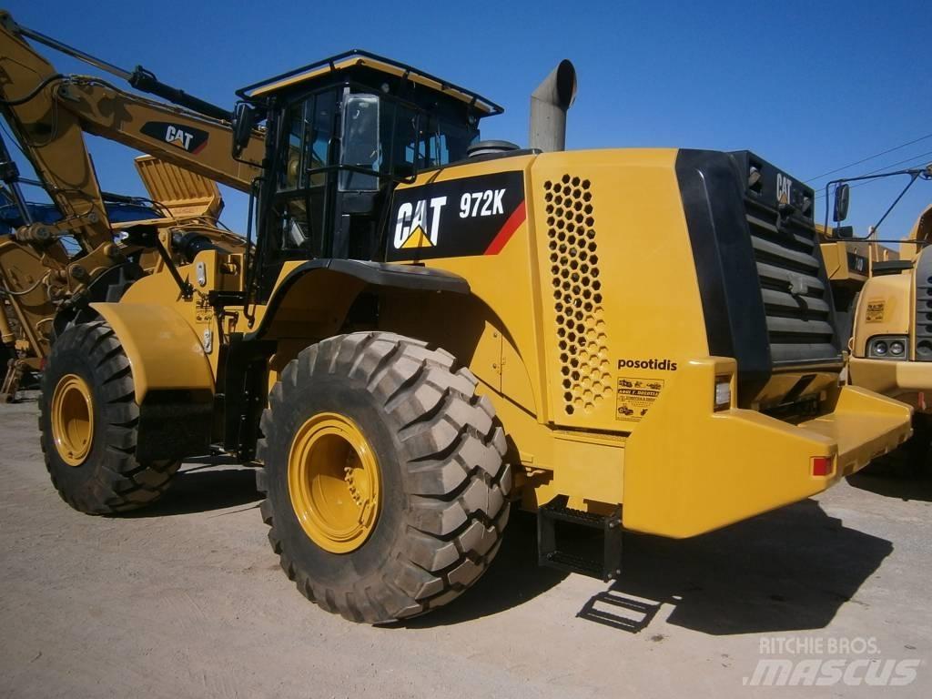 CAT 972 K Gumikerekes homlokrakodók