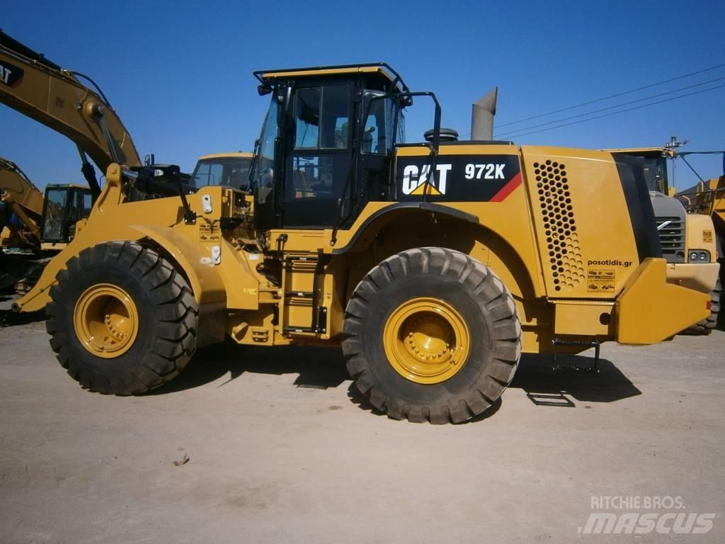 CAT 972 K Gumikerekes homlokrakodók