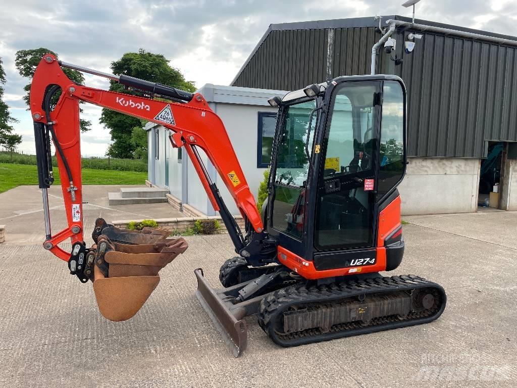 Kubota U 27-4 Mini kotrók < 7t