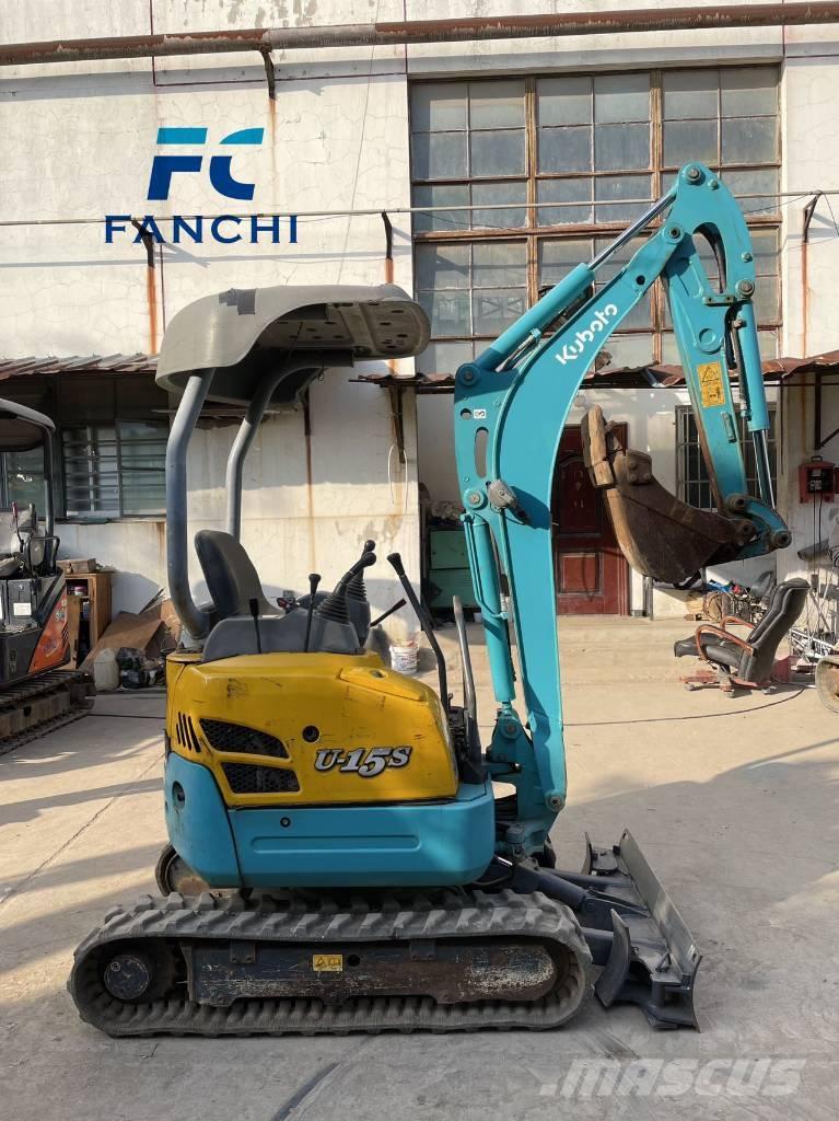 Kubota U 15 S Lánctalpas kotrók