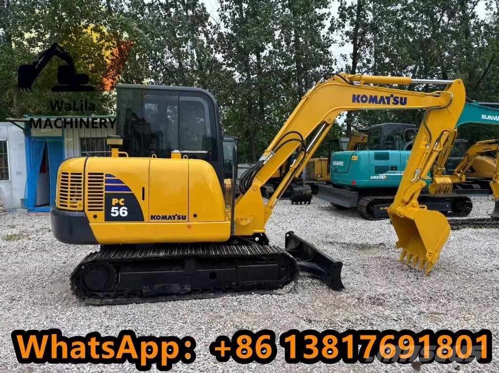 Komatsu PC 56-7 Mini kotrók < 7t