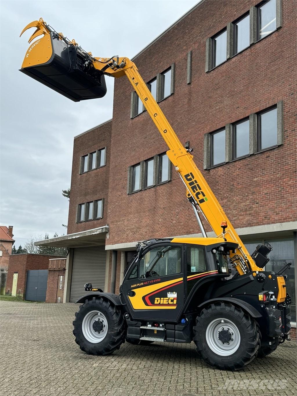 Dieci Agri plus 42.7 Teleszkópos mezőgazdasági rakodók