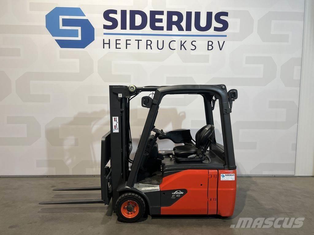 Linde E16-02 Elektromos targoncák